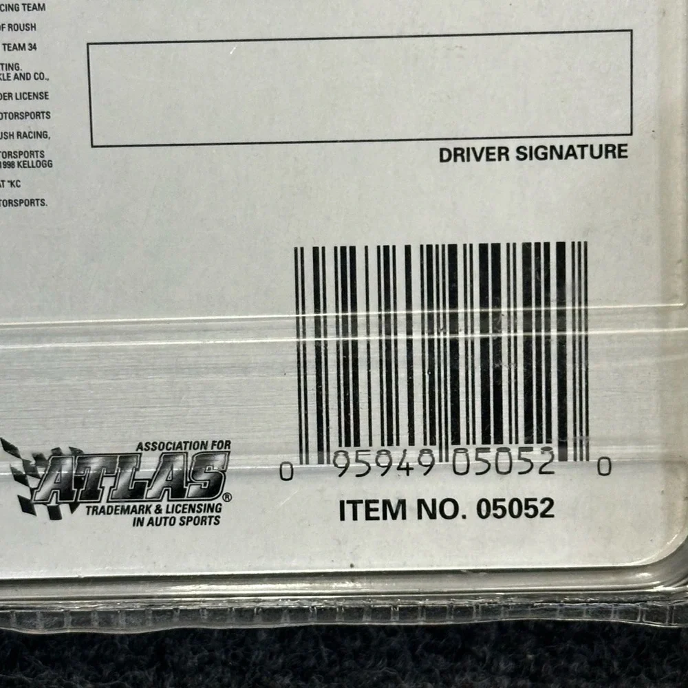 Racing Champions 05052 NASCAR 50th 1:64 Gold Die-cast Car 1998 #26 Betty Crocker